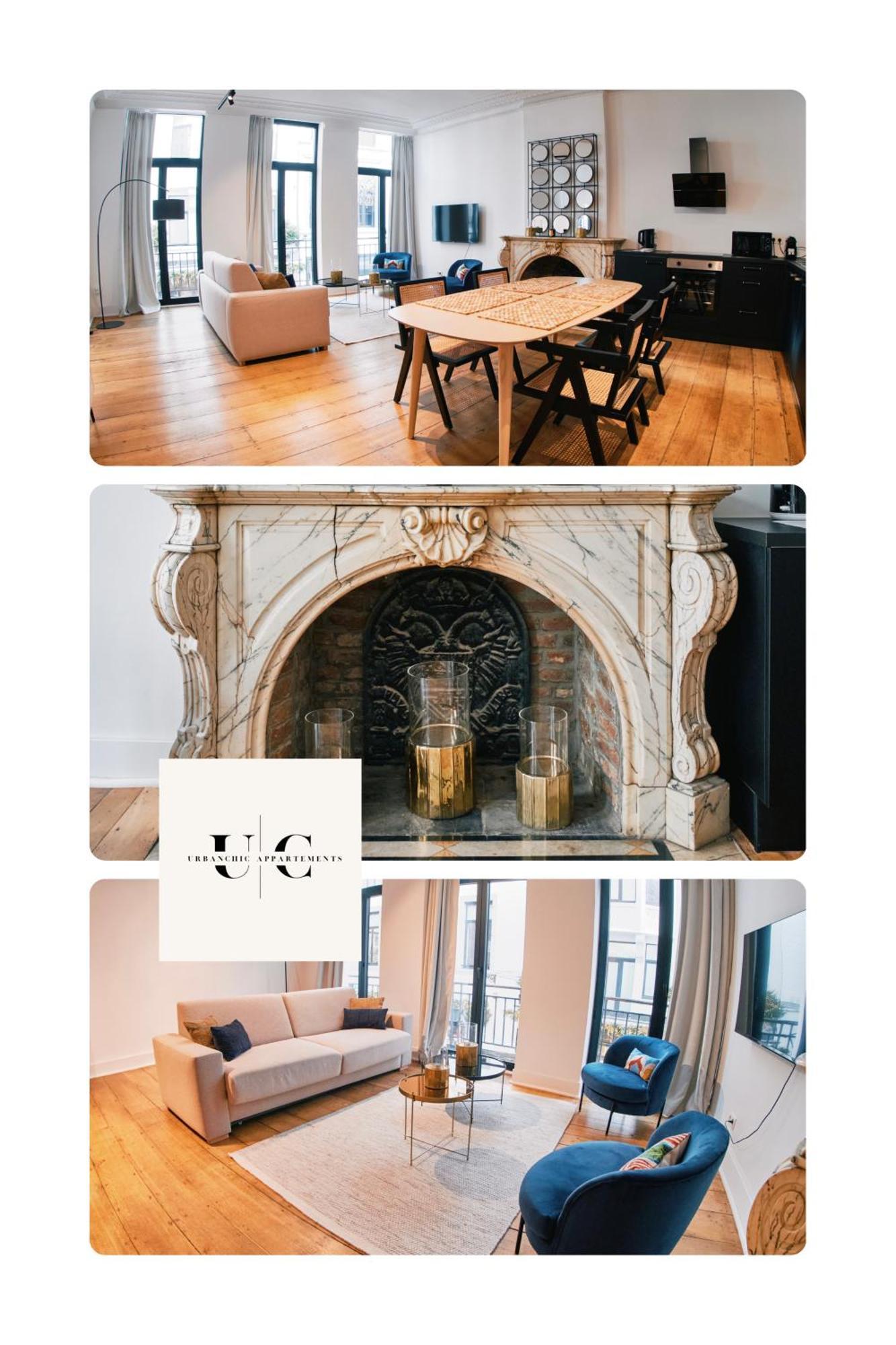 Urbanchic Appartement Elegance Hyper Centre Лиеж Екстериор снимка